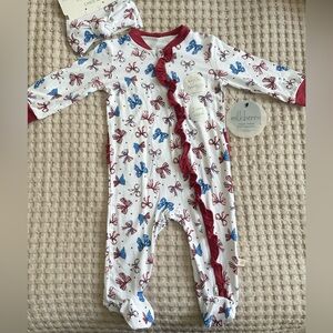 MilkBerry Bamboo pajamas 3-6